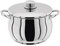 Stellar Olla Honda de 22 cm, 4,4 l, Acero Inoxidable, Plata