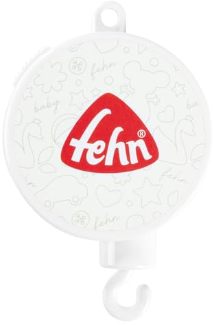 Fehn Mobile Spielwerk - Baby Einschlafhilfe Melodie Schlafe süßer, holder Knabe(Schuberts Wiegenlied) - Baby Musikspielzeug passend für alle Fehn Musik Mobiles - Spielzeug für Babys und Kleinkinder