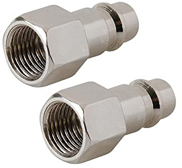 Dapetz ® Euro Airline Hose Fitting Connector Quick Release Euro Male to 1/4 BSP Female Thread 2PCS