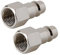 Dapetz ® Euro Airline Hose Fitting Connector Quick Release Euro Male to 1/4 BSP Female Thread 2PCS