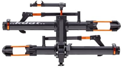 KUAT NV 2-3,2cm - 2-2-2-2-2-2-2-2-2-2-2-2-2-2-2-2-Bike Rack | Robuster Gepäckträger für 2 Fahrräder | Robuster Gepäckträger für 2 Fahrräder mit Trail Doc für Radfahrer | Robuste Vollmetallkonstruktion