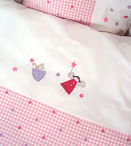 BABYBETTWÄSCHE FEENMOTIV, 80/80 CM