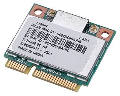 Fdit WiFi Karte Netzwerk Atheros AR9462 AR5B22 Netzwerkkarten PCI E WiFi Card 802.11N WLAN Karte WLAN Karte Bluetooth 4.0 2.4 & 5Ghz