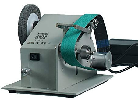 Toplionace Máquina de Cinturón Comercial de Escritorio de la Serie S, Pulidora Eléctrica, Afilador de Cuchillos, Máquina Pulidora Con Motor Doble