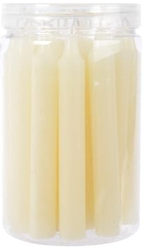 Tub Of Mini Candles - Cream