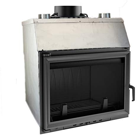 INSERTO A LEGNA FOCOLARE CAMINO KRATKI OLIWIA 18 KW CON SISTEMA DI VENTILAZIONE