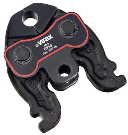 Virax Mini pince à sertir profil V cuivre pour collecteurs pour Viper® M21+, ML21+, M2X et L2X Virax (diamètre au choix)