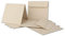 ARTOZ FLORETTA 15x quadratische Faltkarten-Set mit Umschlägen - light skin - 15,5 x 15,5 cm - 200 g/m² - pastellfarbenes Papier