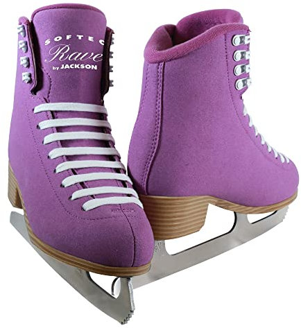 Jackson Softec Rave Damen/Mädchen Schlittschuhe – Damen Größe 8.0