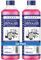 Descalcificador universal de 1000 ml para cafeteras automáticas y máquinas de café, para 8 operaciones de descalcificación 125 ml cada una, 2 botellas