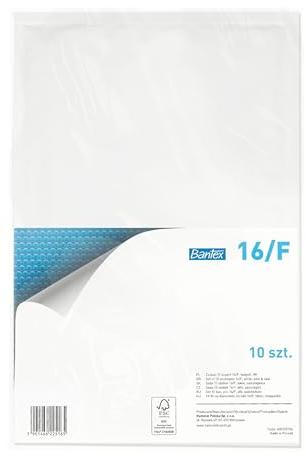 Bantex Satz mit 10 Luftpolsterumschläge Polsterumschlag Versandtaschen F6 (240 x 350 mm) 16/F, Weiß, Briefumschläge, Luftpolster Umschläge Taschen mit Selbstklebeverschluss