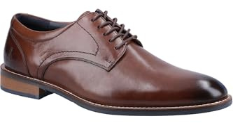 Hush Puppies Men's Damien Lace Up Shoe, Chocolate, 9 UK