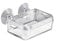 Reptile Feeder Dish, Anti-Escape Water Dish Bowl with 2 Suction Cup for Lizard Gecko