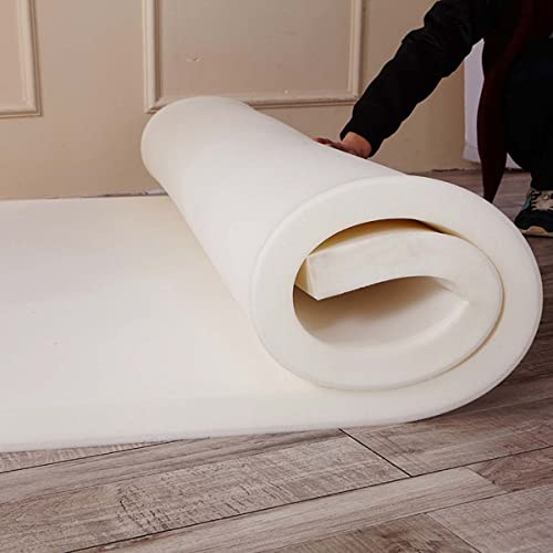 Kongdson Polsterschaumplatte, benutzerdefinierte Größe, Polsterschaum-Ersatz für Bankkissen, Stuhlkissen, Innensofa, Outdoor-Möbelpolsterung, Wohnmobil-Sitzkissen, DIY