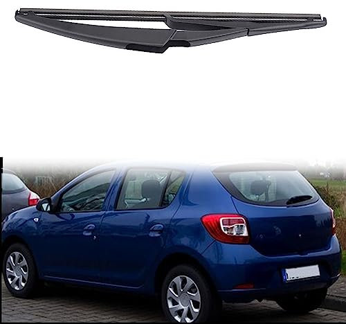 Scheibenwischer Hinten für Dacia Sandero mk2 2012-2019, Heckscheiben Wischer Gummi Reinigungsfenster Ersatzteile