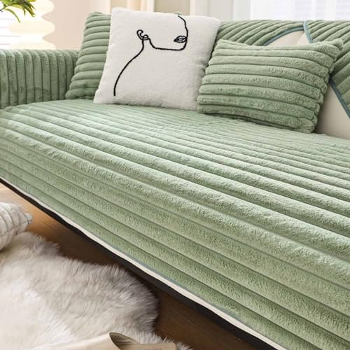 YSZBD Ecksofa Bezug Waschbar Abnehmbar U/l Form Sofahusse 3/4/2/1 Sitzer Mit Armlehne Sofa Überwurfdecke rutschfest Couch Cover Waschbar Sofaschutz (c-4, 90x160cm)