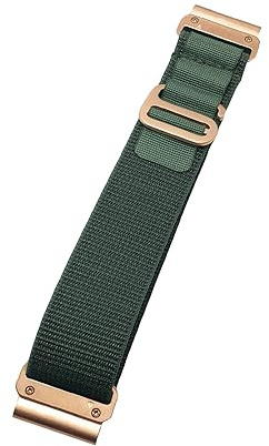 20mm Quickfit Armband für Garmin Fenix 8 43mm, Fenix 7S, Fenix 6S/6S Pro | für epix Pro Gen 2 42mm, Descent Mk3i 43mm, Weiches, Atmungsaktives Nylon Armband, Edelstahl G-Haken, Verstellbares Armband