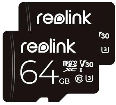 Reolink 64GB microSDHC Memory Card 2Pack