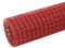 Drahtzaun Stahl mit PVC-Beschichtung 10x0,5 m Rot, Doppelstabmattenzaun,Zaun Komplettset, 143670