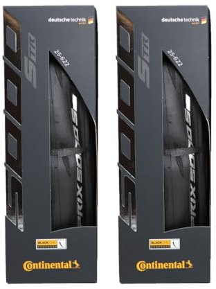 Neumáticos Continental Tubeless Grand Prix 5000 S TR - 700x25C (paquete de 2)