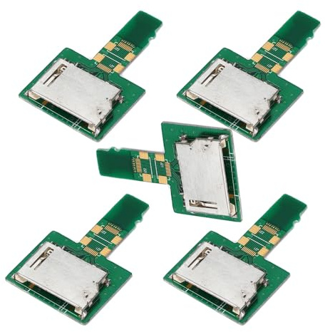CY 5pcs/lot Kit de Carte mémoire Micro SD TF mâle vers Adaptateur d'extension Femelle SD Standard Extender Lecteur PCBA pour téléphone de Voiture (SD*5pcs)