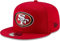 New Era NBA Herren 9Fifty Original Fit 2Tone Snapback Cap, San Francisco 49ers - Rot, Einheitsgröße
