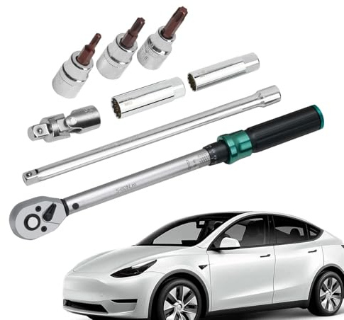 yztju Zündkerzen-Steckschlüssel-Set, magnetisch, 3/8 Zoll, 360 ° drehbar, Drehmomentschlüssel zum Entfernen von Zündkerzen