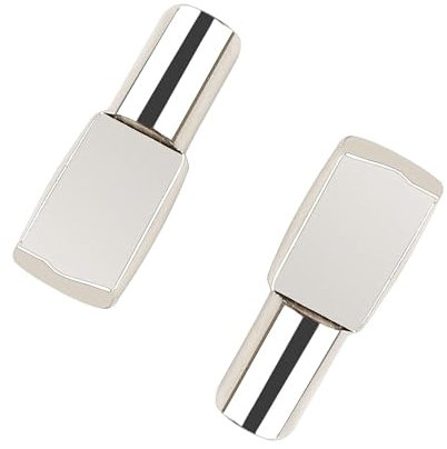 Ctyjia 12 Pezzi Perni di Supporto, Supporti Ripiani Armadio, Perni Mensole, Picchetti di Supporto per Mensole, Reggimensola Pioli per Ripiano