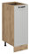 Vicco Apothekerschrank R-Line, Medizinschrank für die Küche, Weiß Landhaus, 30 cm ohne Arbeitsplatte