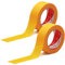 UEPOA Goldband 24 mm x 50 m, 2 Rollen Malerband Abklebeband Malertape Profi-Kreppband und Abdeckband Malerkrepp aus Washi Tape Klebeband Malerarbeiten