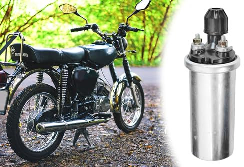 12V Zündspule Ø 40mm für Unterbrecher Zündung für Simson S50 S51 KR51 SR4-3 SR4-4 SR50 SR80 und MZ ETZ125 ETZ150 ETZ250 ETZ251 ETZ301