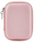 Étui pour appareil photo numérique compatible avec CAMKORY/pour Kodak PIXPRO/Lecran/pour VAHOIALD/pour Canon IXUS 285 HS, petit support de rangement pour accessoires et carte SD (rose), rose, Simple
