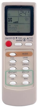 1 Control Remoto de Repuesto FCS12000CH for Aire Acondicionado de habitación Firstline