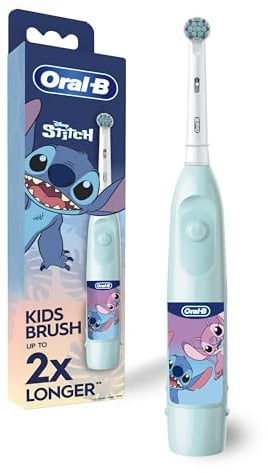 Oral-B Kid's Electric Battery Powered Toothbrush, Featuring Extra Soft Color Changing Bristles, for Ages 3+