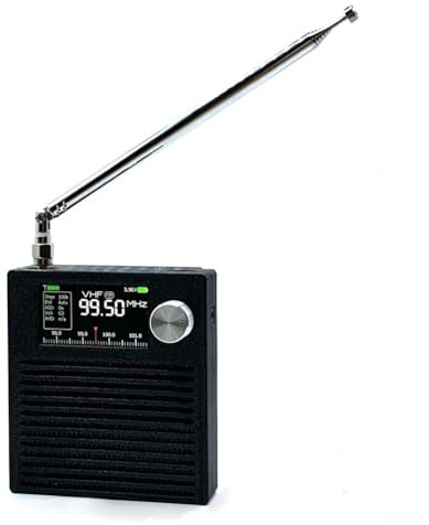 Mini SI4732 For DSP Radio Receiver Plus Version For ATS, 3000mAh Battery, Headphone Circuit, FM AM LSB USB Modes, 5W Speaker, Firmware Upgrade(Pull rod)