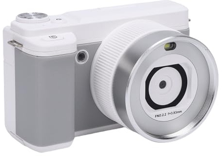 KIMISS 5K Resolution 80MP Large Sensor Vlogging Camera with 18X Digital Zoom and WiFi Instant Sharing, Artistic Filters, Auto Focus, Built-in Flash, 3.0 Inch LCD Screen, for Travel