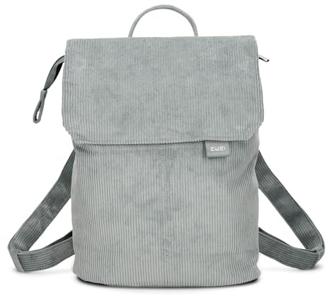 Zwei Damen City-Rucksack Mademoiselle.M MR13 Tagesrucksack 7 Liter, gepolstertes Laptopfach, Magnet-Verschlussklappe, Hauptfach mit Reißverschluss, Rückenpolsterung, klassisch-elegant