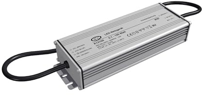 EVN K12100 A++ to A, Netzteil, Metall, 10 W, Integriert, grau, 35 x 35 x 25 cm