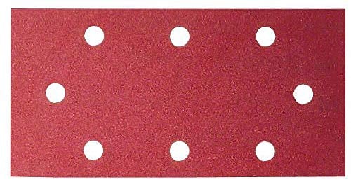 Bosch 2609256B02 Sanding Sheet Set for Orbital Sanders (10-Piece)