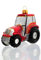 HAMBURGER WEIHNACHTSKONTOR® - Christbauschmuck -Traktor Trecker rot