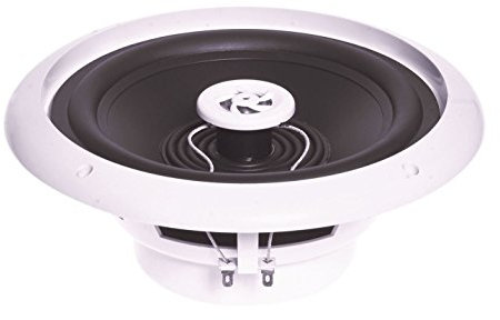 e-audio Round Ceiling Speaker With Moisture Resistant Cone and Polymer Tweeter 6.5'' 120W 8 oh