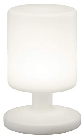 Reality Leuchten LED Akku Tischlampe Tischleuchte, 1,5W, USB, 25,5 cm Höhe, weiß R57010101 [Energieklasse A++]