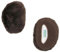 Earbags Ohrenwärmer Fashion, Fell braun, S