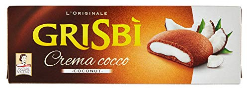 6x Vicenzi Grisbi Cocco 150g Kekse mit Kokosnuss creme cookies kuchen riegel