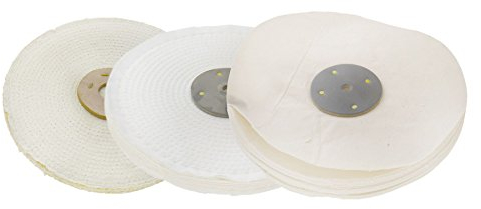 Coarse/Medium Final G Mops Polishing Sisal Floppy Mop 10 x 0.5 1 Section 3pc