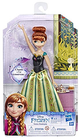 Disney Die Eiskönigin Prinzessin Anna singend - Singt auf Französisch - 30 cm