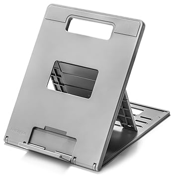 Kensington SmartFit Easy Riser Go 14 Zoll Laptop Ständer, Höhenverstellbar & tragbar, Ideal für Ultrabooks, ChromeBooks SurfaceBooks, Tablets bis 14 Zoll, Home Office und Büro, K50421EU