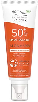 Laboratoires de Biarritz Alga Maris Solarspray Spf 50 + 100 ml