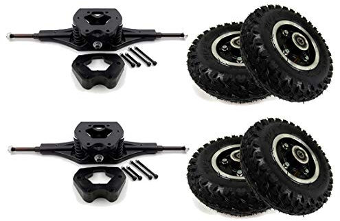 Offroad Skateboard Truck Mountain Longboard 11 Zoll LKW DIY Teile für Offroad Skateboard Downhill Board Komponenten (kit 5)