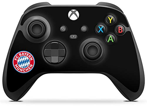 DeinDesign Skin kompatibel mit Microsoft Xbox Series X Controller Folie Sticker FC Bayern München Logo FCB